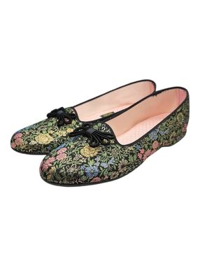 NEW Daniel Green Vintage 60s Tapestry Slippers Flats Size 9.5